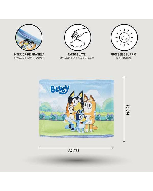 Bluey Nekwarmer blue outdoor neck warmer for camping and hiking, made for sport and outdoor activities