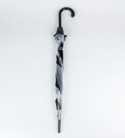 Transparent 60cm Nightmare Before Christmas umbrella in a bagage style, featuring Jack Skellington design from The Nightmare Before Christmas.