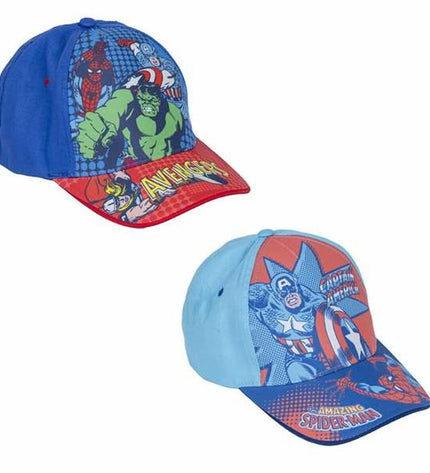 Kinderpet The Avengers blue pet harness designed for outdoor activities like camping and hiking, featuring Avengers-themed design.