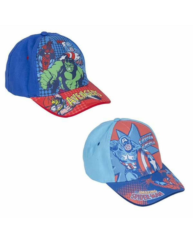 Kinderpet The Avengers blue pet harness designed for outdoor activities like camping and hiking, featuring Avengers-themed design.