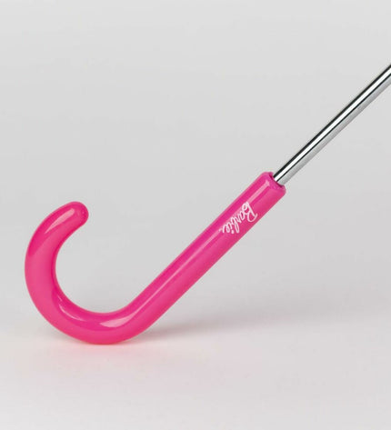 Pink Barbie umbrella for 45 cm luggage, featuring a colorful Barbie design with a sturdy handle and compact size.