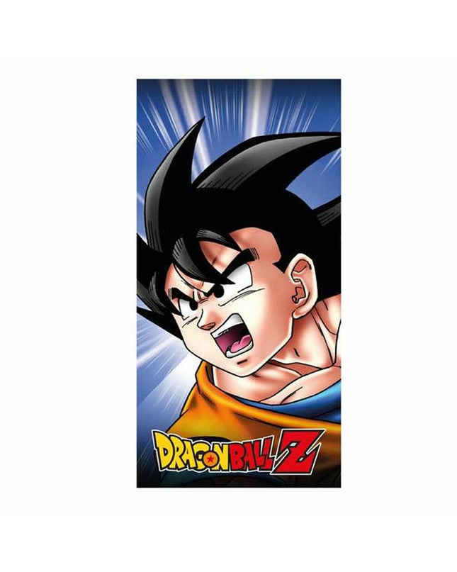 Dragon Ball strandhanddoek, 70 x 140 cm, with vibrant Dragon Ball character print, ideal for bathroom and beach use.