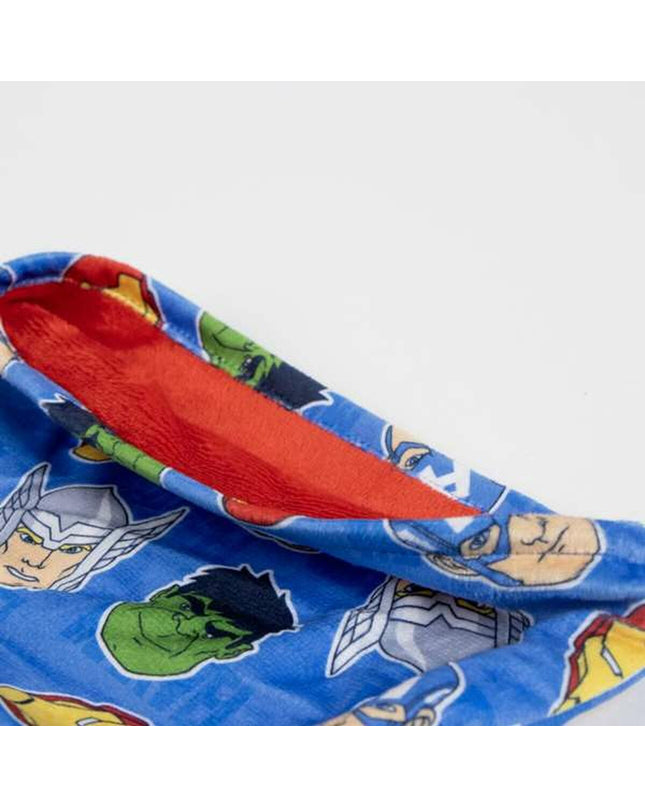 The Avengers Nekwarmer in camouflage, suitable for sports and outdoor activities, shown in a close-up image.