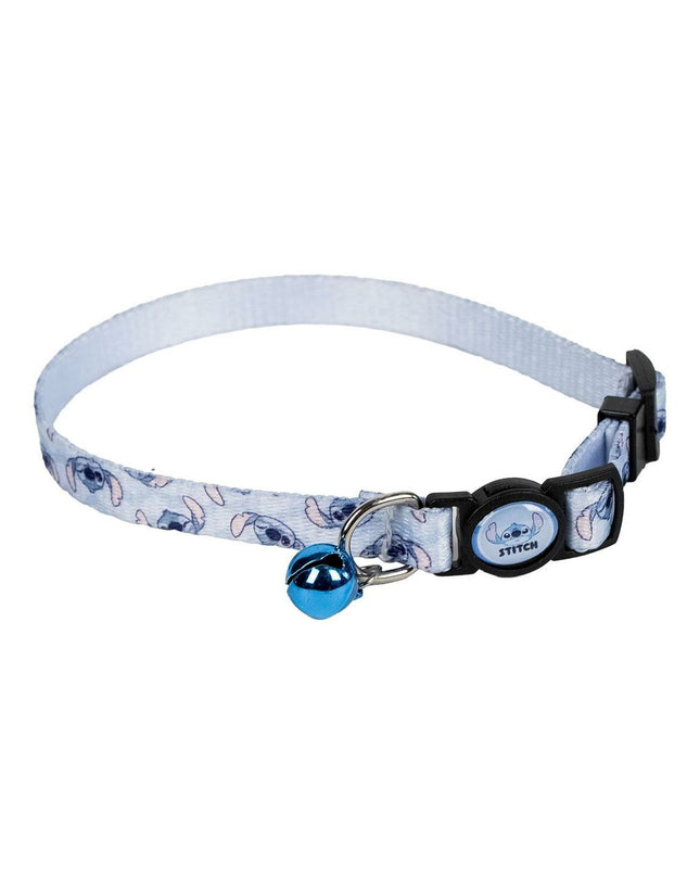 Stitch kattenhalsband met stiksels, kleurrijk en verstelbaar, comfortabel voor huisdieren en geschikt voor katten.