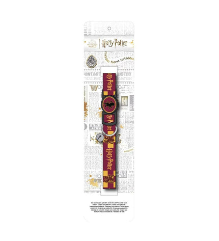 Harry Potter themed cat collar with magical design, perfect for feline friends who love Harry Potter accessories.
