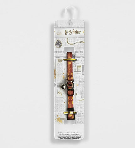 Harry Potter themed cat collar with magical design, perfect for feline fans of the wizarding world.