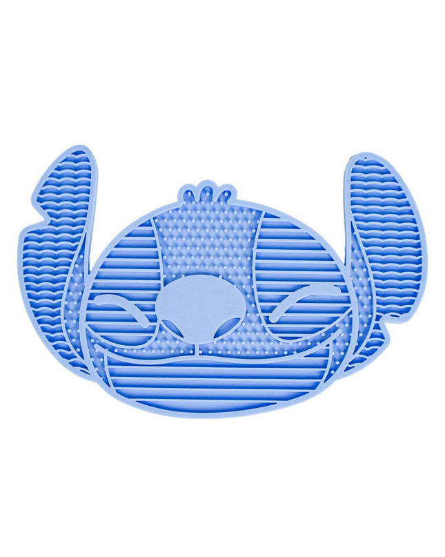 Blue Stitch dog feeding bowl, 28x15x1.5 cm, made of durable material, designed for feeding dogs.