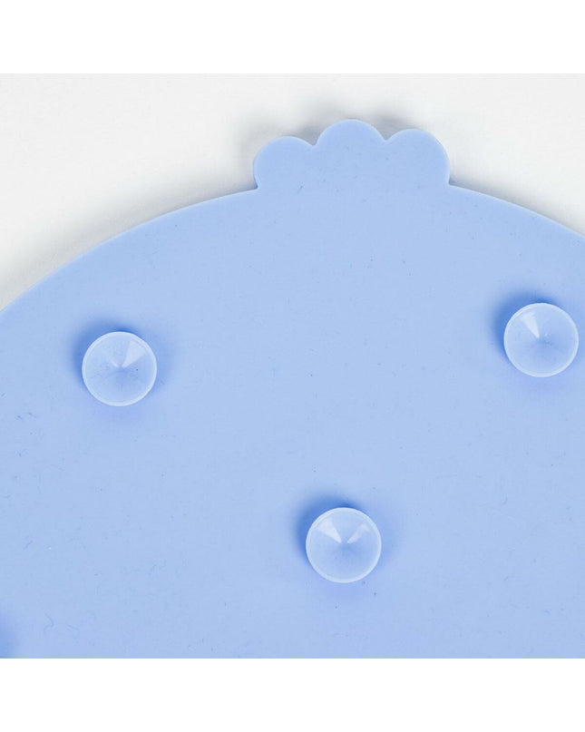 Blue Stitch dog feeding bowl, 28x15x1.5 cm, made of durable material, designed for easy feeding and watering for dogs.