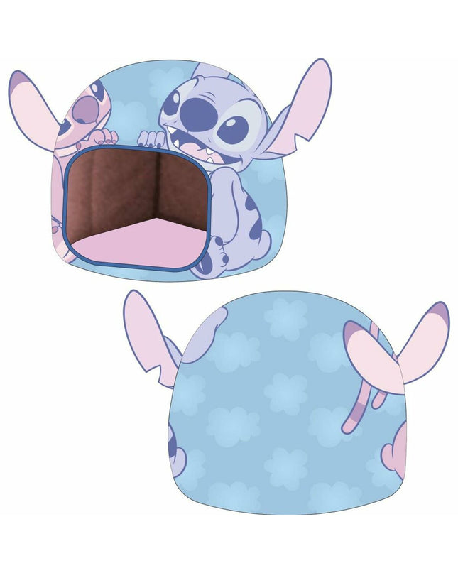 Comfortable Stitch Hondenbed for dogs with cushioned fabric and stitched design, ideal for cozy pet relaxation.
