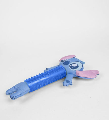 Blue Stitch dog chew toy, 11x30x9 cm, made for dogs, durable and colorful pet product for chewing and play.