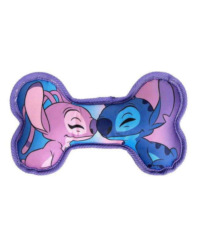 Stitch dog toy measuring 23 x 12 x 3 cm, durable dog toy from Stitch, designed for pets to chew and play with.