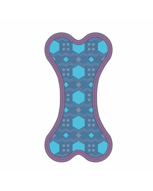 Stitch dog toy made of durable material, measuring 23x12x3 cm, designed for dogs to chew and play with.