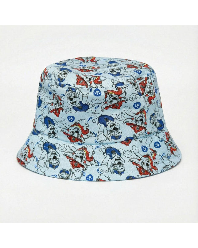Paw Patrol themed outdoor hat with paw print design, suitable for camping and hiking, by The Paw Patrol.