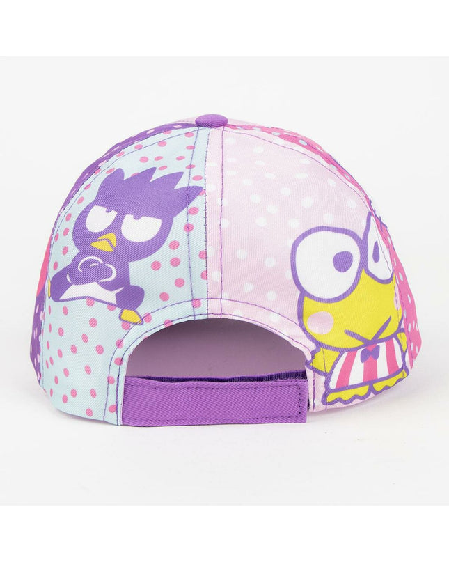 Pink Hello Kitty Kuromi Kinderpet sport and outdoor harness for camping and hiking, featuring a playful character design.