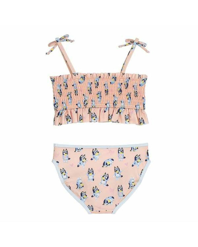 Bluey blue and light pink bikini for sport and watersport, featuring a stylish design suitable for outdoor water activities.