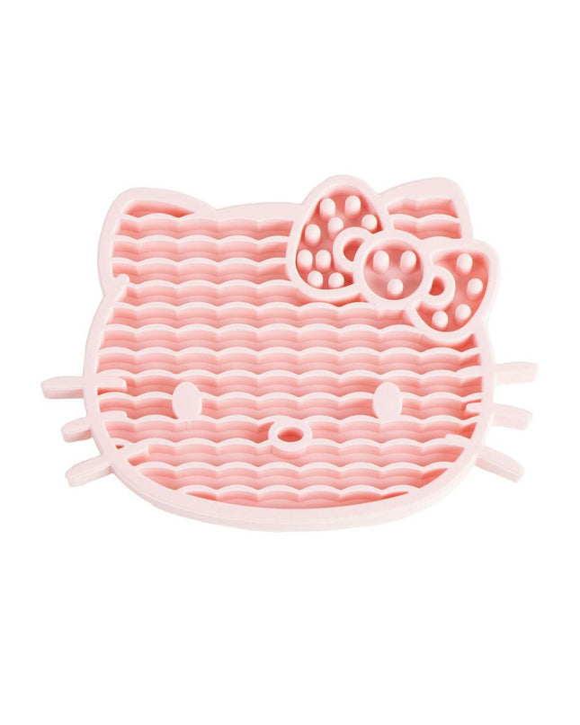 Pink Hello Kitty dog bed with soft fabric and plush design, perfect for small dogs and fans of Hello Kitty.