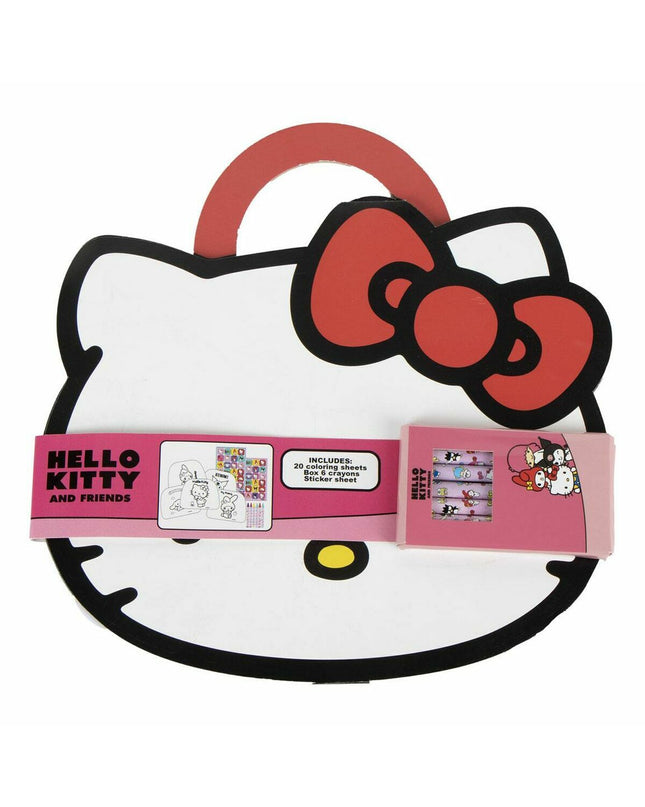 Hello Kitty painting set for kids, featuring colorful drawing and painting activities with Hello Kitty-themed art supplies.