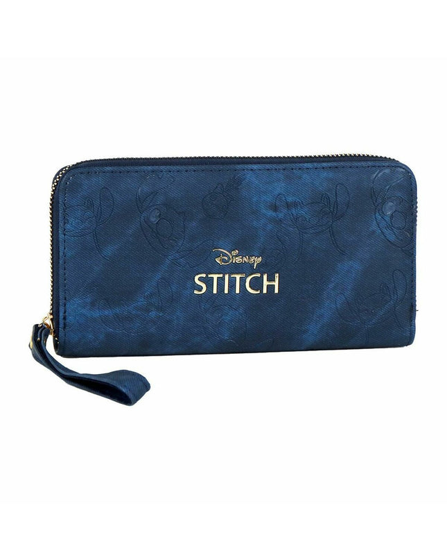 Stitch Portefeuille Stitch bagage with multiple card slots and compartments, made of durable material, compact and stylish.