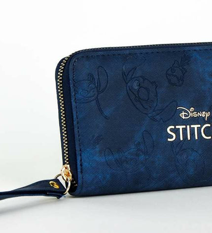 Stitch Portefeuille portefeuille en kaarthouders with multiple card slots and a sleek leather design.