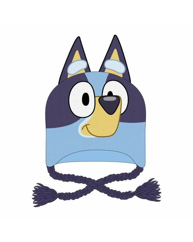 Bluey Kinderpet Bluey Blue outdoor harness for camping and hiking, shown in vibrant blue with adjustable straps.