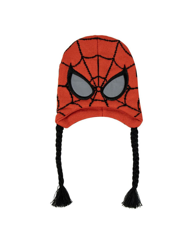 Spider-Man Kinderpet Spider-Man Rood, sport and outdoor footwear for kids, featuring red and black design with Spider-Man theme.
