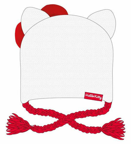 Hello Kitty Kinderpet outdoor harness in white, designed for camping and hiking, featuring Hello Kitty branding and comfortable fit.