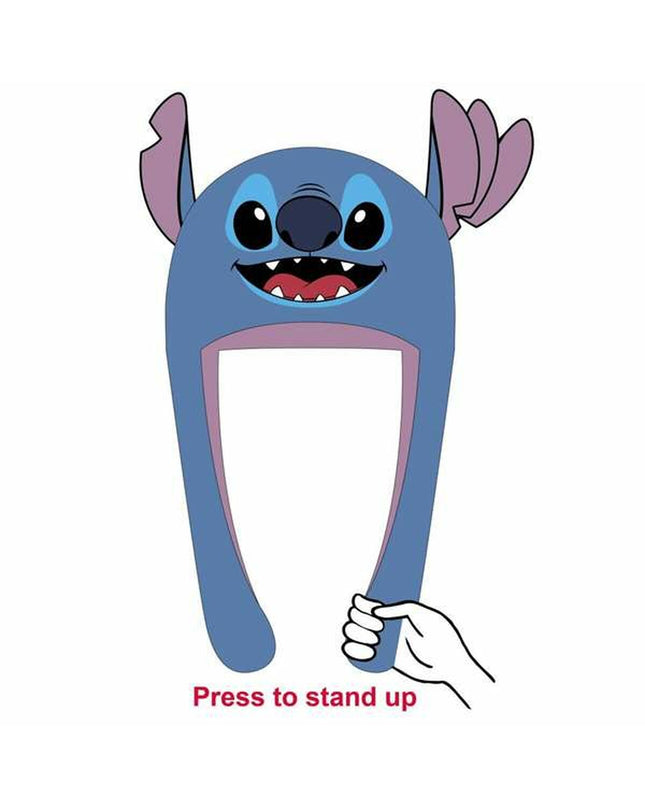 Kinderpet Stitch Blauw dog harness for sport and outdoor activities, shown in blue with adjustable straps and padded design.