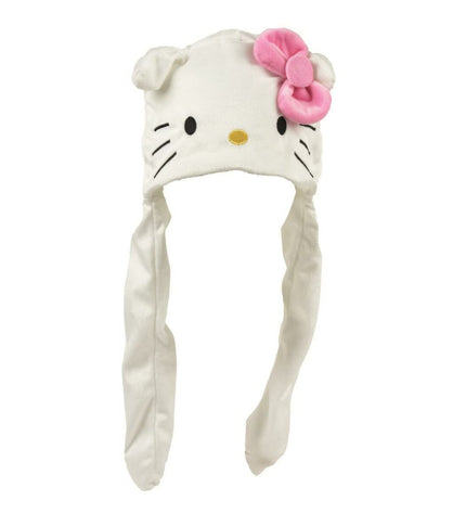 Hello Kitty Kinderpet white pet harness for outdoor activities, featuring a cute Hello Kitty design suitable for camping and walking.