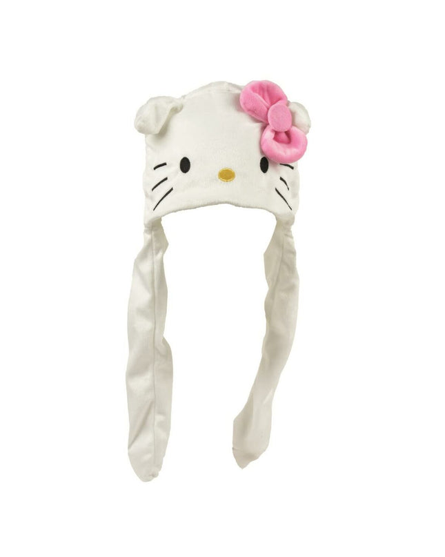Hello Kitty Kinderpet white pet harness for outdoor activities, featuring a cute Hello Kitty design suitable for camping and walking.
