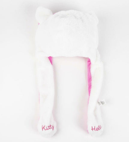 Hello Kitty Kinderpet white pet harness for outdoor activities, featuring cute Hello Kitty design for camping and walking.