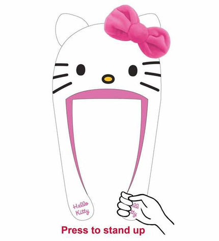 Hello Kitty Kinderpet outdoor harness for walking and camping, featuring a cute white design with Hello Kitty branding.