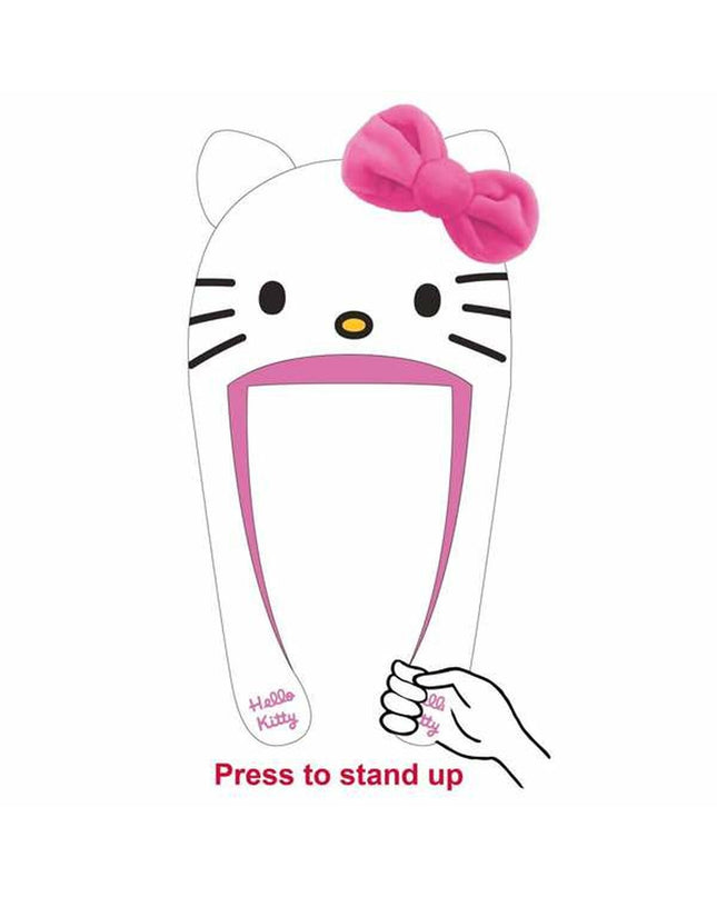 Hello Kitty Kinderpet outdoor harness for walking and camping, featuring a cute white design with Hello Kitty branding.