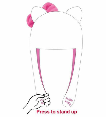 Hello Kitty Kinderpet outdoor harness for walking and camping, featuring a cute Hello Kitty design and adjustable straps.