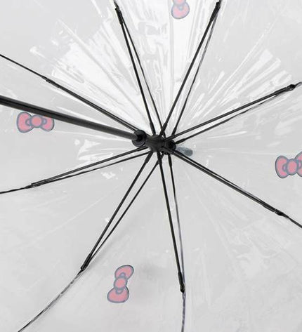 Hello Kitty blue 60 cm umbrella for luggage, featuring a bagage-style design with Hello Kitty branding and colorful pattern.