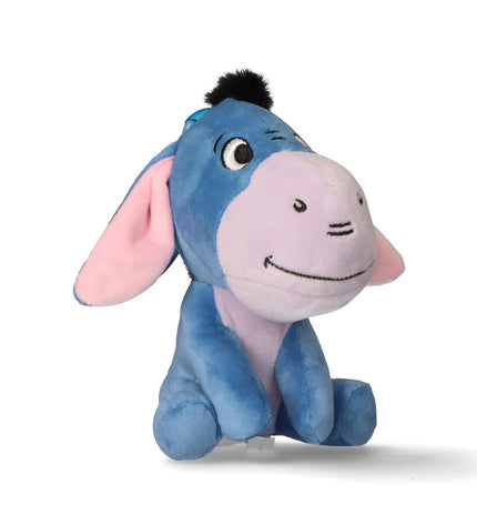 Blue Winnie the Pooh plush keyring featuring a cute, cuddly Winnie the Pooh character for playful accessories.