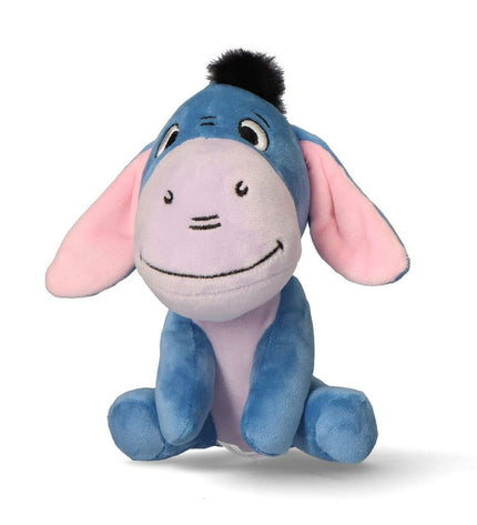 Blue Winnie the Pooh plush keychain featuring a cute, cuddly Winnie the Pooh character, perfect for playful accessories.