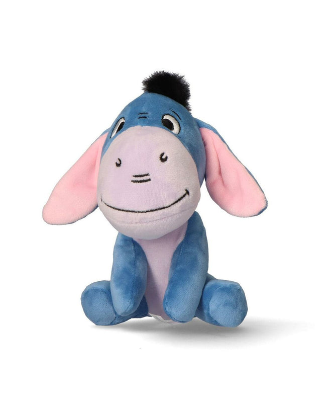 Blue Winnie the Pooh plush keychain featuring a cute, cuddly Winnie the Pooh character, perfect for playful accessories.