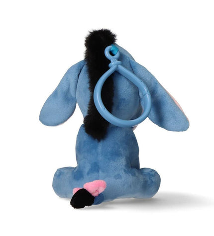 Blue Winnie the Pooh plush keyring featuring a cute, cuddly Winnie the Pooh character, perfect as a playful gift or accessory.