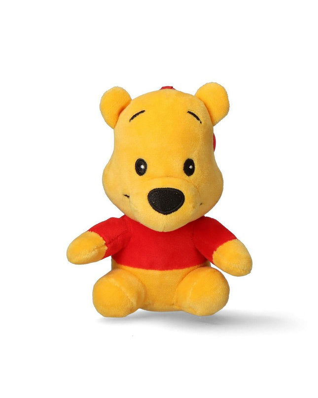 Orange Winnie the Pooh plush keyring, soft and cuddly toy, featuring a cute Winnie the Pooh character for playful accessories.