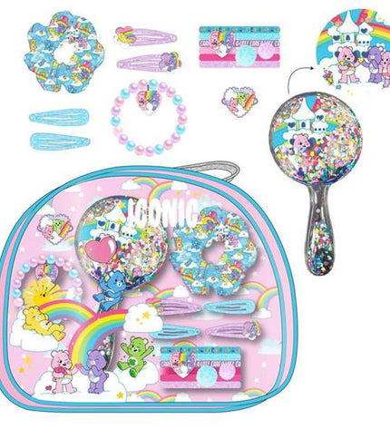 Care Bears beauty set with toys and accessories, 25x20.5x5 cm, for pretend play and imaginative games.