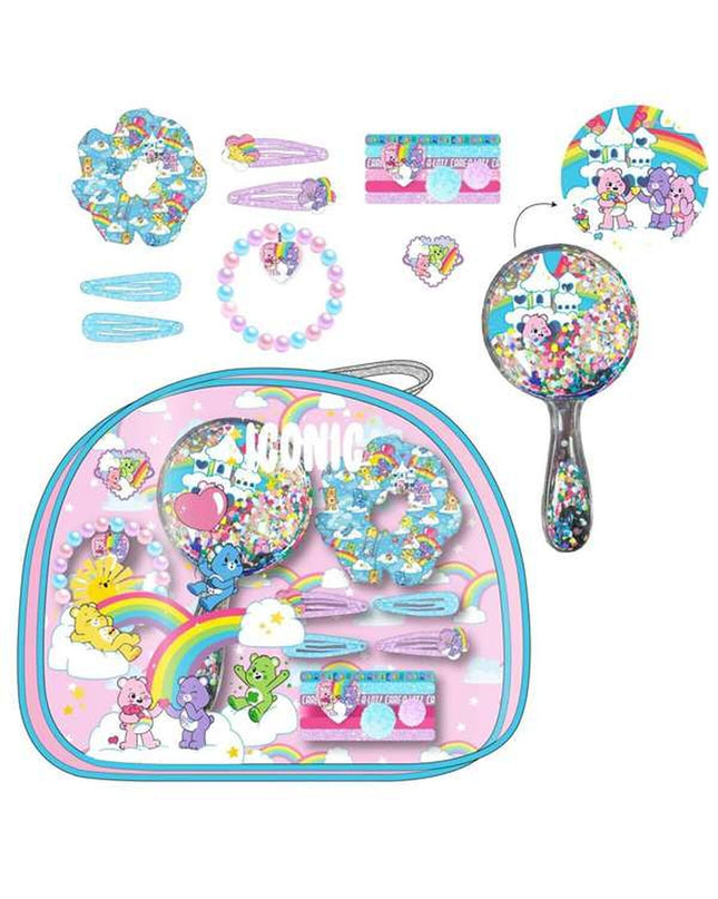 Care Bears beauty set with toys and accessories, 25x20.5x5 cm, for pretend play and imaginative games.