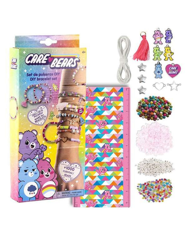 Care Bears jewelry making kit with colorful beads and accessories for creative bracelet and armband crafting.