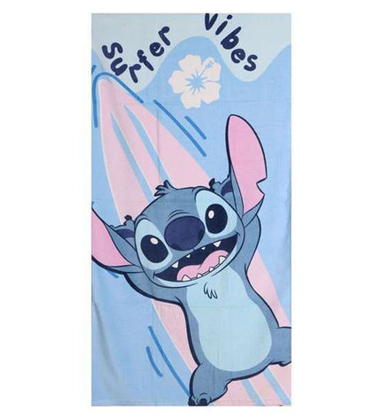 Stitch Strandhanddoek bad handdoek in 70x140 cm with stitched design, soft and absorbent for bathroom use.