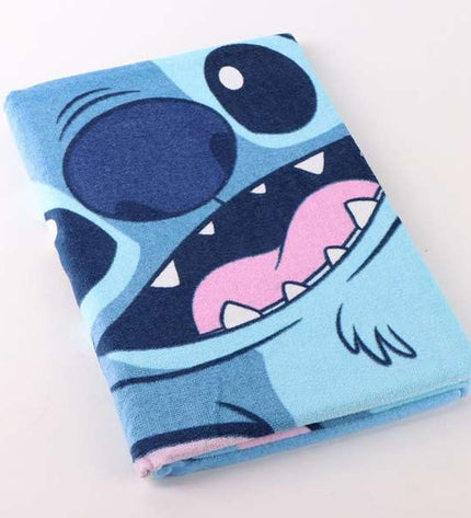 Stitch Strandhanddoek 70 x 140 cm, soft bath towel with stitched design, ideal for home or bathroom use.