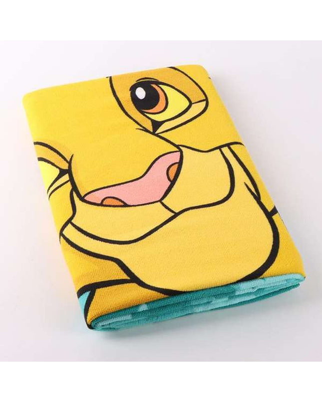 Levi's beige bathroom hand towel with a soft, woven texture, ideal for house and cooking use, displayed hanging in a bathroom setting.
