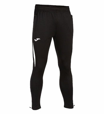 Joma Sport Championship VII adult and children's football training pants, sporty outdoor design, black with logo details
