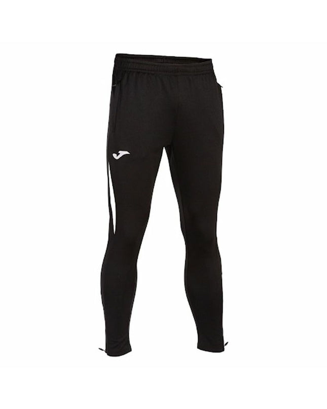 Joma Sport Championship VII adult and children's football training pants, sporty outdoor design, black with logo details