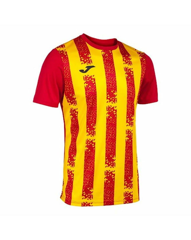 Children's Joma Sport Inter III short-sleeve football shorts for kids aged 7-8, made for sports and outdoor activities.