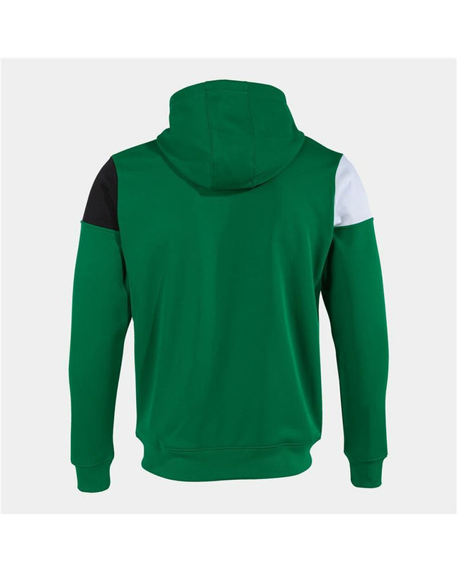 Joma Sport heren sportjas Crew V, outdoor sportkleding, zwart met witte details, voor actieve sport en outdoor activiteiten.