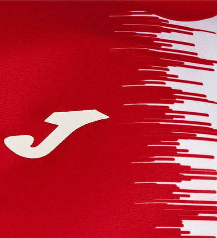 Children's Joma Sport City II soccer shorts with short sleeves for ages 4-5, featuring sporty design and breathable fabric.